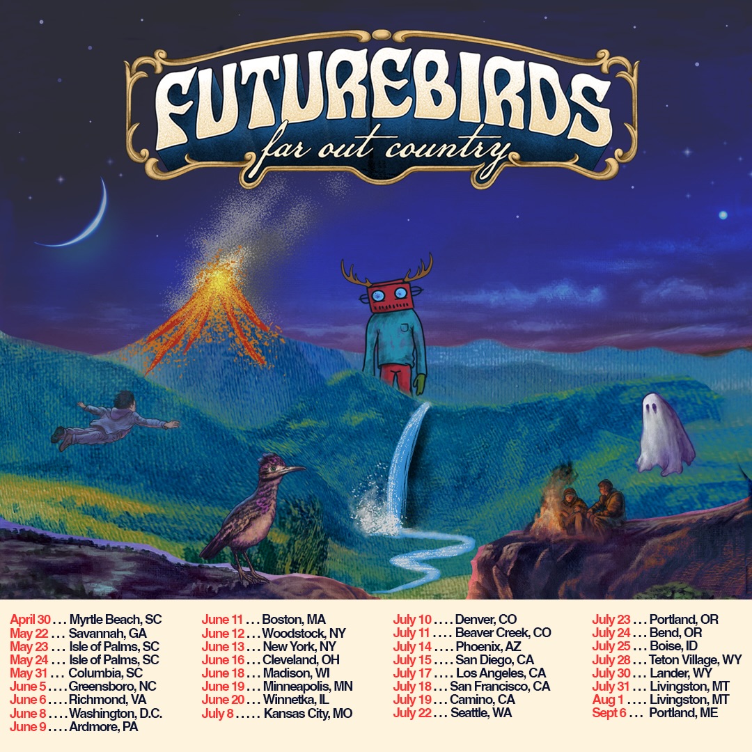 Futurebirds Far Out Country Tour Poster 2026